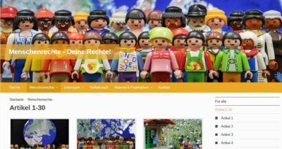 Webseite Menschenrechte – Deine Rechte!