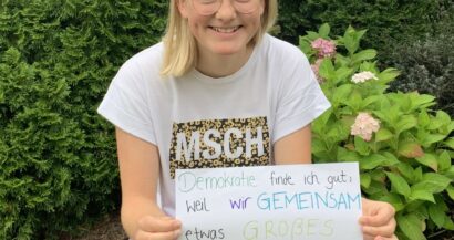 Kampagne „Demokratie – ich bin dabei!“