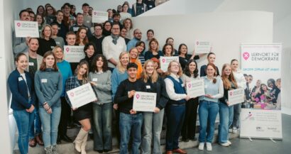 Neun Schulen ins Netzwerk „Lernort für Demokratie“ aufgenommen